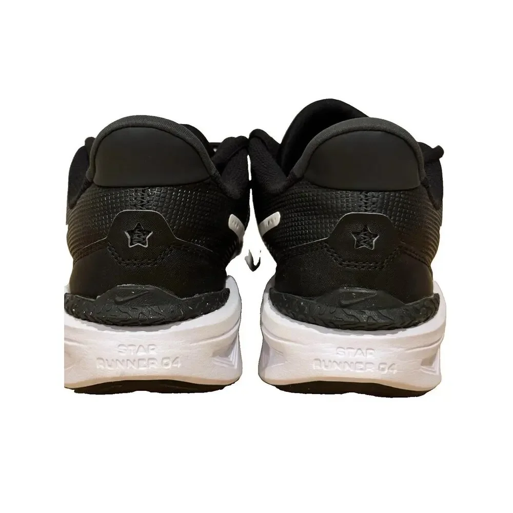 Nike Star Runner 4 Black White Running Shoes Youth 5Y Women’s 6.5 DX7615-001